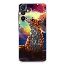 Чохли з картинкою Лисичка для Samsung Galaxy A17 (VPrint) (Лисичка в космосі)