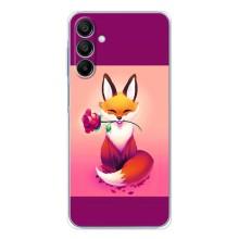 Чохли з картинкою Лисичка для Samsung Galaxy A17 (VPrint) (Лиса з трояндою)