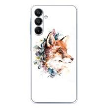 Чохли з картинкою Лисичка для Samsung Galaxy A17 (VPrint) (Лиса в квітах)