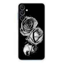 Чохол з картинкою (Стильні) Гелексі А17 - (AlphaPrint) (Чорна троянда)
