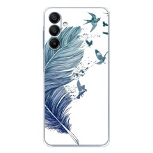 Чохол з картинкою (Стильні) Гелексі А17 - (AlphaPrint) (Перо)