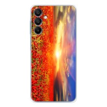 Чохол з картинкою (Стильні) Гелексі А17 - (AlphaPrint) (Поле тюльпанів)