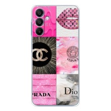 Чехол (Dior, Prada, YSL, Chanel) для Samsung Galaxy A17 (Модница)