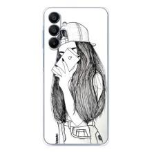 Чохол з друком для Samsung Galaxy A17 - (Мода) (AlphaPrint) (Фото дівчини)