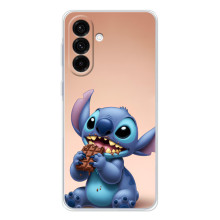 Чехол с рисунком Стич для Samsung Galaxy A17 – Стич с шоколадом