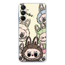Чехол с Лабубу на Samsung Galaxy A17 (Коллаж Лабубу)
