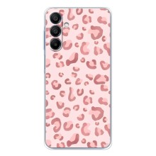 Чохол з розовим принтом для Samsung Galaxy A17 (Рожевий леопард)