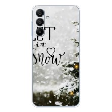 Новорічні, Святкові Чохли для Samsung Galaxy A17 - 2024 год (Let it snow)