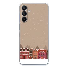 Новорічні, Святкові Чохли для Samsung Galaxy A17 - 2024 год (Зимове місто)