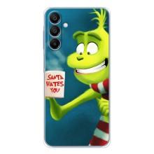 Різдвяні Чохли для Samsung Galaxy A17 (VPrint) (Зелений Грінч)