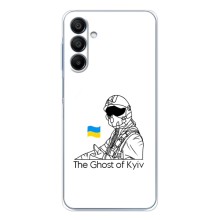 Захисні чохли (Призрак Киева) для Samsung Galaxy A17 (AlphaPrint) (Льотчик Києва)