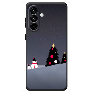Чехлы на Новый Год Samsung Galaxy A18 4G (Снеговички)