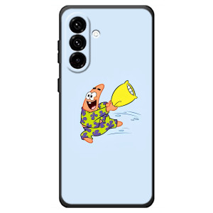 Чехлы с Патриком на Samsung Galaxy A18 4G (Патрик с подушкой)