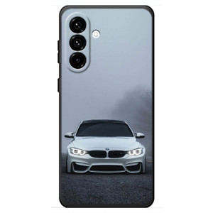 Чехол BMW для Самсунг Галакси А18 4Г – БМВ в тумане