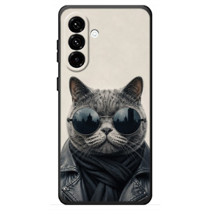 Чехол на тематику: Коты для Samsung Galaxy A18 4G – Модный кот