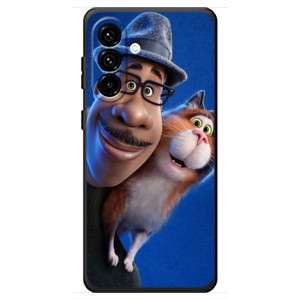 Чехол с принтом Душа на Samsung Galaxy A18 4G – Джо и кот