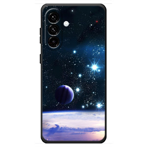 Чехол (ТПУ) с планетами на Samsung Galaxy A18 4G – Космический вид