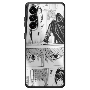Чехол с символикой Аниме для Samsung Galaxy A18 4G (Коллаж Ягами)