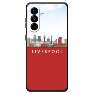 Чехол с картинкой ФК Ливерпуль на Самсунг Галакси А18 4Г – Город Liverpool