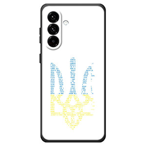 Чехол с украинским гербом на Samsung Galaxy A18 4G – Герб с гимном Украины