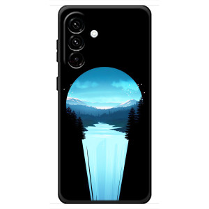 Летний Чехол на Samsung Galaxy A18 4G – Синий Водопад