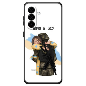 Патриотический Чехол для Samsung Galaxy A18 4G (Верим в ЗСУ)