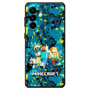 Чехлы для Samsung Galaxy A18 4G (Персонажи Майн Крафт) (Майнкрафт)