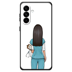 Силиконовый бампер (Работники) на Samsung Galaxy A18 4G – Доктор