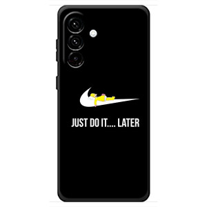 Силиконовый Чехол на Samsung Galaxy A18 4G с картинкой Nike – Later