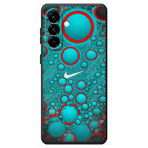 Силиконовый Чехол на Samsung Galaxy A18 4G с картинкой Nike – Найк зеленый