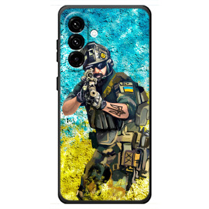 ЗСУ Чехлы (TPU) для Samsung Galaxy A18 4G (ЗСУ  Воин)