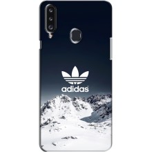 Чехлы Адидас для Samsung Galaxy A20s (A207) (AlphaPrint) (Адидас в горах)