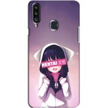 Чехлы Персонажи Аниме Наруто для Samsung Galaxy A20s (A207) (AlphaPrint) (Hentai chan)