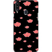 Чехлы Персонажи Аниме Наруто для Samsung Galaxy A20s (A207) (AlphaPrint) (Тучки Аниме)
