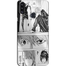 Чехлы Персонажи Аниме Наруто для Samsung Galaxy A20s (A207) (AlphaPrint) (Ягами)