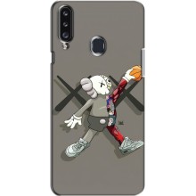 Чехлы для Samsung Galaxy A20s (A207) - Bearbrick Louis Vuitton (PREMIUMPrint) (Беарбрик Джордан)