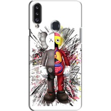 Чехлы для Samsung Galaxy A20s (A207) - Bearbrick Louis Vuitton (PREMIUMPrint) (Беарбрик)