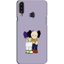 Чехлы для Samsung Galaxy A20s (A207) - Bearbrick Louis Vuitton (PREMIUMPrint) (Дружба Беарбрик)