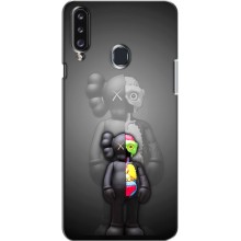 Чехлы для Samsung Galaxy A20s (A207) - Bearbrick Louis Vuitton (PREMIUMPrint) (Тело Bearbrick)