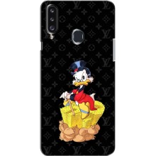 Чехлы для Samsung Galaxy A20s (A207) - Скрудж МакДак Louis Vuitton (PREMIUMPrint) (Богатство Макдака)