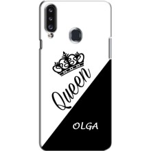 Чохли для Samsung Galaxy A20s (A207) - Жіночі імена – OLGA