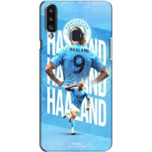 Чехлы с принтом для Samsung Galaxy A20s (A207) Футболист – Erling Haaland