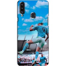Чехлы с принтом для Samsung Galaxy A20s (A207) Футболист – Эрлинг Холанд
