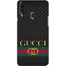 Чехлы ГУЧЧИ для Самсунг А20с (AlphaPrint) (Gucci оригинал)