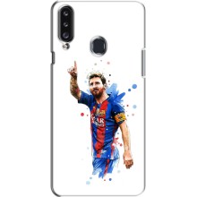 Чохли Лео Мессі Аргентина для Samsung Galaxy A20s (A207) (Leo Messi)