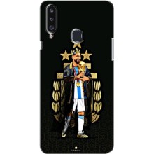 Чехлы Лео Месси Аргентина для Samsung Galaxy A20s (A207) (Месси Аргентина)