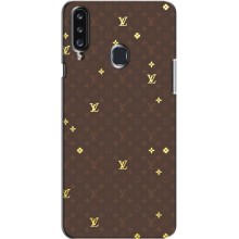 Чохли Луі Вітон для Samsung Galaxy A20s (A207) (AlphaPrint - LOUIS VUITTON) (дизайн Луі Вітон)