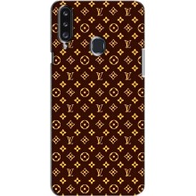 Чохли Луі Вітон для Samsung Galaxy A20s (A207) (AlphaPrint - LOUIS VUITTON) (лого LOUIS VUITTON)