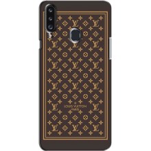 Чохли Луі Вітон для Samsung Galaxy A20s (A207) (AlphaPrint - LOUIS VUITTON) (шпалери LV)