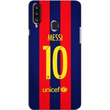 Чохли Мессі для Samsung Galaxy A20s (A207) (AlphaPrint) (Messi Barca 10)